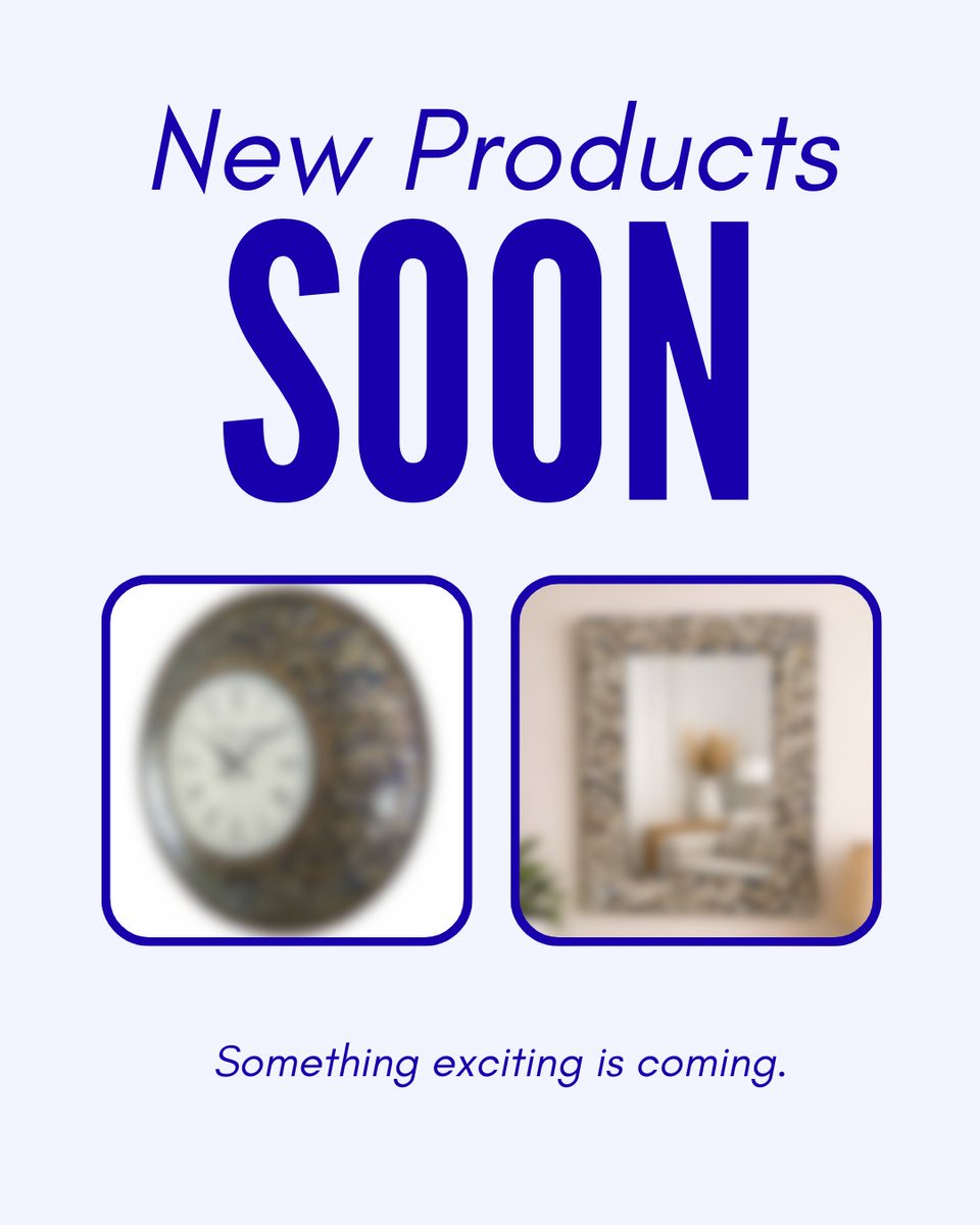 s_homeware's tweet image. A little hint… something beautiful is coming.
Actually, two things.
Launching soon. Can you guess what they are?
Clue: Your walls are about to get an upgrade.
#homedecor #walldecor  #interiordesign #homeinspo #decorideas #modernhome #homeaesthetic