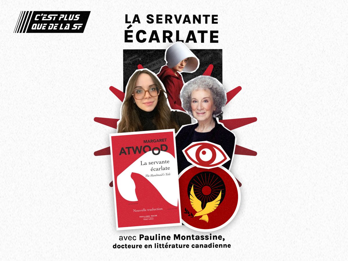 Très heureux de ce long et passionnant podcast qui décortique toute la qualité littéraire de Margaret Atwood pour son roman La Servante Écarlate. 

Si vous voulez comprendre pourquoi ce texte est un chef d'oeuvre, écoutez l'excellente Pauline Montassine : podcast.ausha.co/c-est-plus-que…