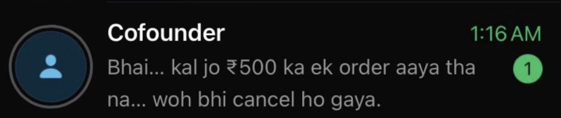 Me and my friend after starting an agency