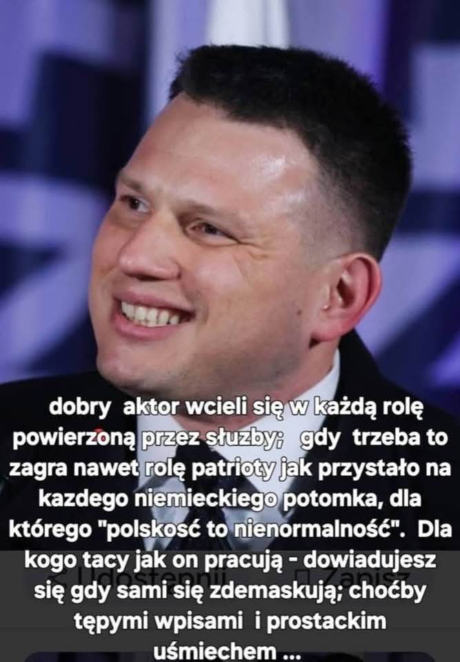Kmiocie lewacki, liberalny - czy ty poza krytykowaniem PiS i wszystkich wokół jeszcze coś potrafisz robić 😡 Beznadziejna szuja pracująca dla Tuska ‼️