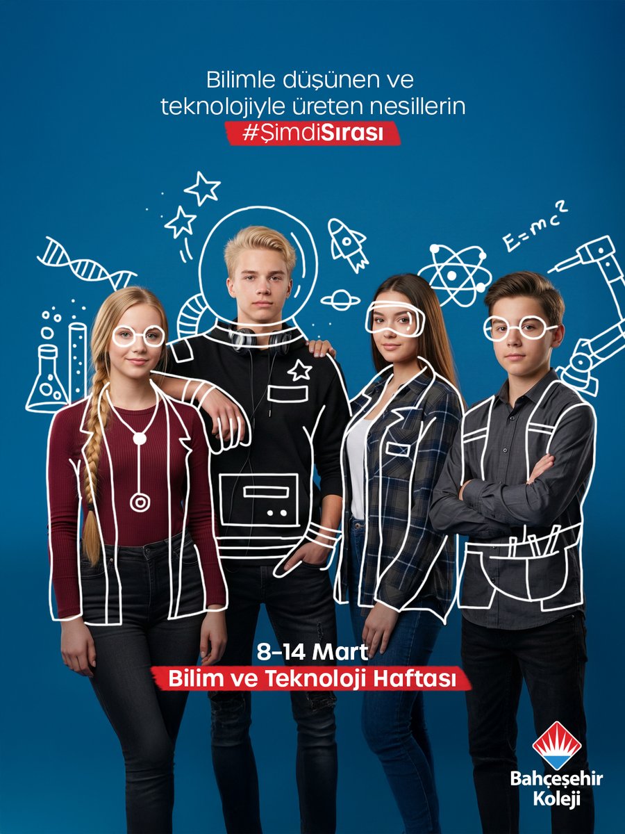 Bilim merakla başlar, üretim cesaretle büyür. ✨

Bahçeşehir Kolejinde öğrenciler; sorgulayan, deneyen ve teknolojiyle üreten bireyler olarak geleceğe hazırlanır.

8–14 Mart Bilim ve Teknoloji Haftası’nda, bilimin ışığında düşünen ve geleceği şekillendiren tüm öğrencilerimizin