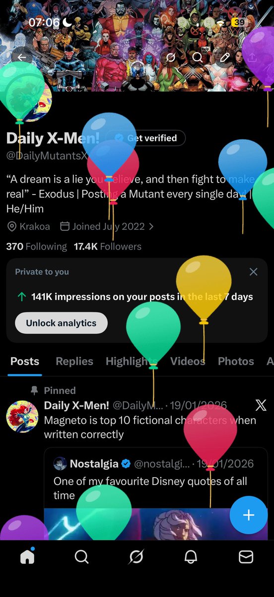 Daily X-Men! tweet media
