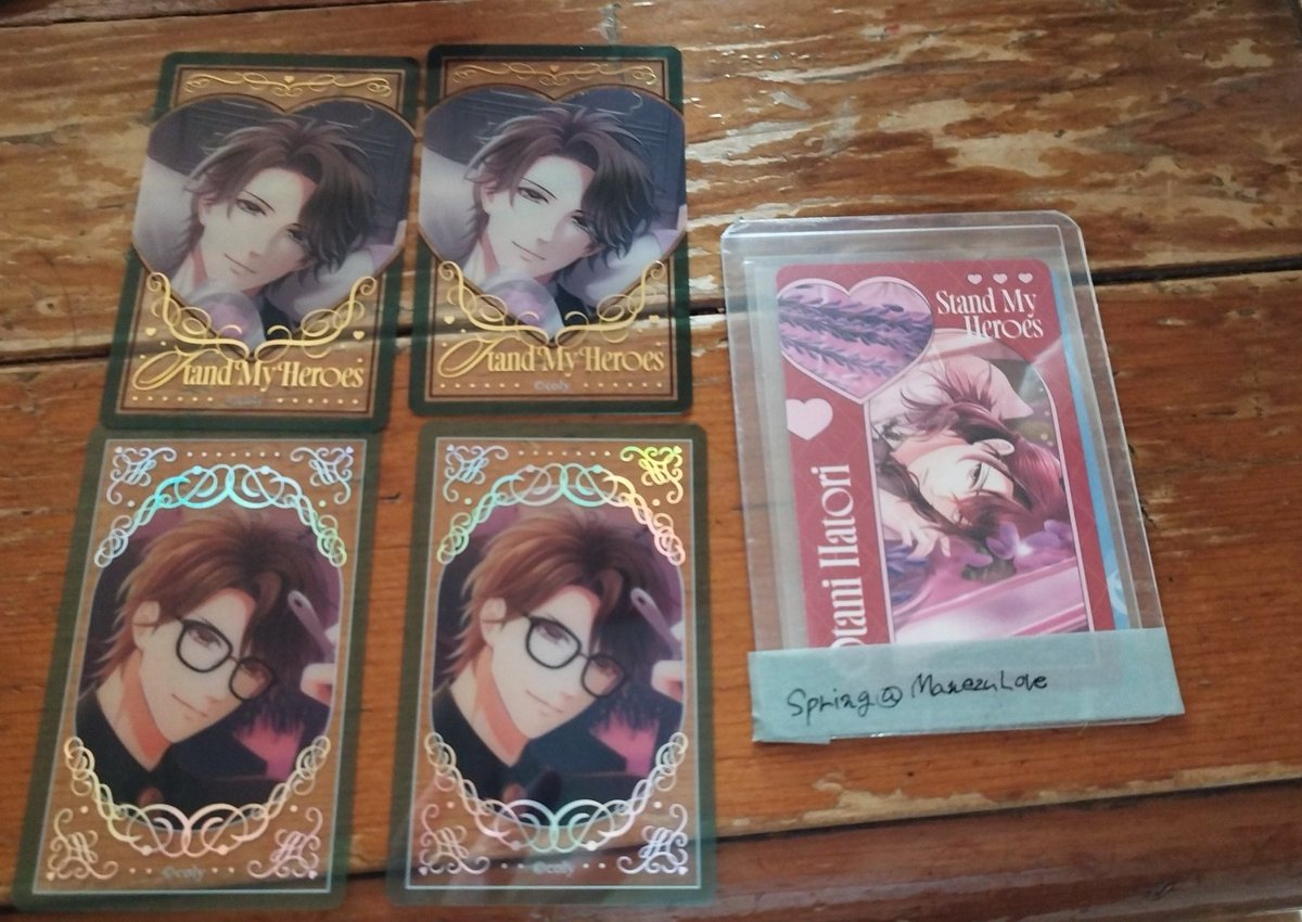 ManezuLOVE's tweet photo. 【交換】スタマイ POPUP VD WD クリカ
 
譲→夏目春 VD WD

求→VDクリカ ★大谷、関>朝霧
         WDクリカ ★桧山、関  

VD⇔VD,WD⇔WD優先
���最優先。
郵送のみ

検索よりお声がけよろしくお願いいたします https://t.co/XsMYfjoWF5