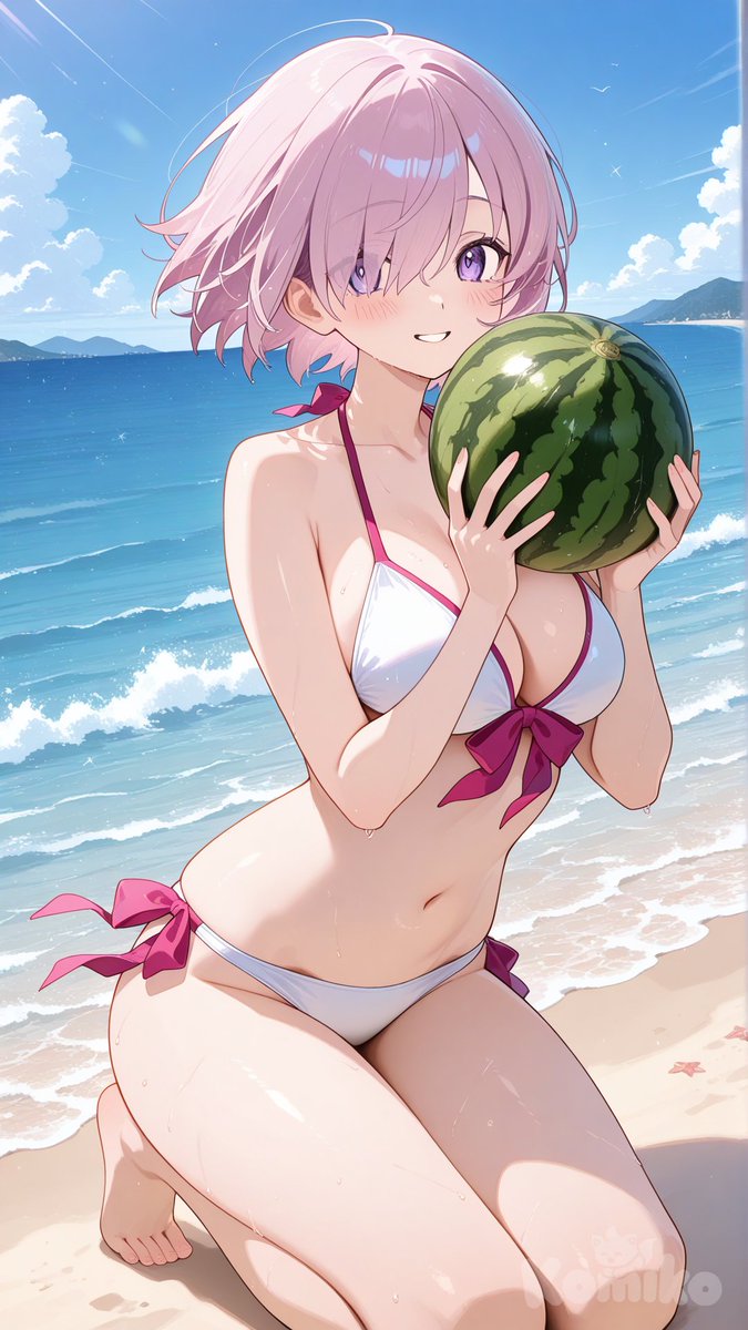 Character : Mash Kyrielight 
From: fate stay night 

For more Follow / ❤️ and Retweet @galateaiwaifus 

#waifu #FateStayNight