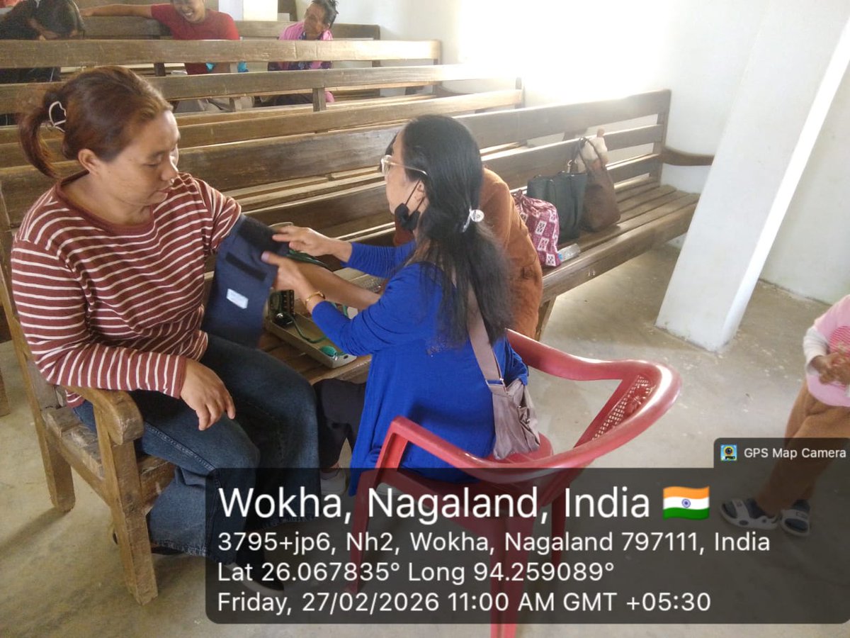 Free medical camp &amp; Aadhar enrollment in collaboration with Health &amp; Family welfare was held on 27th Feb 2026 at Lotsu HQ covering 7 villages. <a href="/MinistryWCD/">Ministry of WCD</a> <a href="/DC_Wokha/">Deputy Commissioner, Wokha</a>