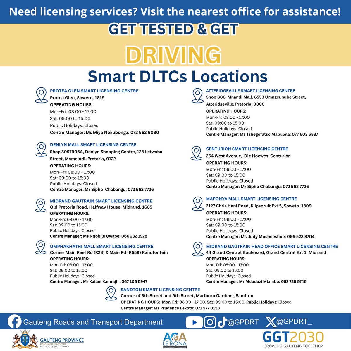 GP Roads and Transport tweet media