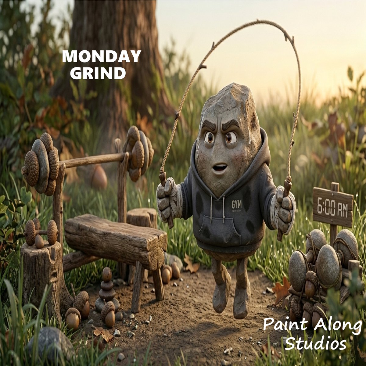 PaintAlongStds's tweet photo. Monday is here. The grind is real.  It's not glamorous, but here we are.  Have a great Monday, to all the people who always show up. Happy Painting! 🎨🖌️#mondaymorning #mondayvibes #ShowUp https://t.co/JXrxr1k0A4