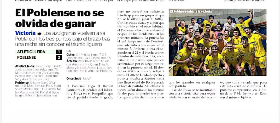 U.D. Poblense tweet media