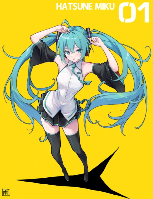 今日はミクの日(再掲です) #ミクの日2026