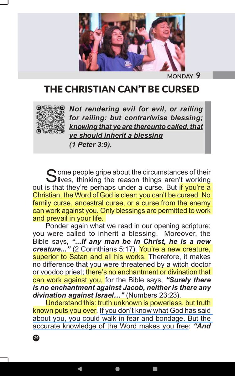 KobbyStewart's tweet photo. THE CHRISTIAN CAN'T BE CURSED https://t.co/DFCK2t21MU