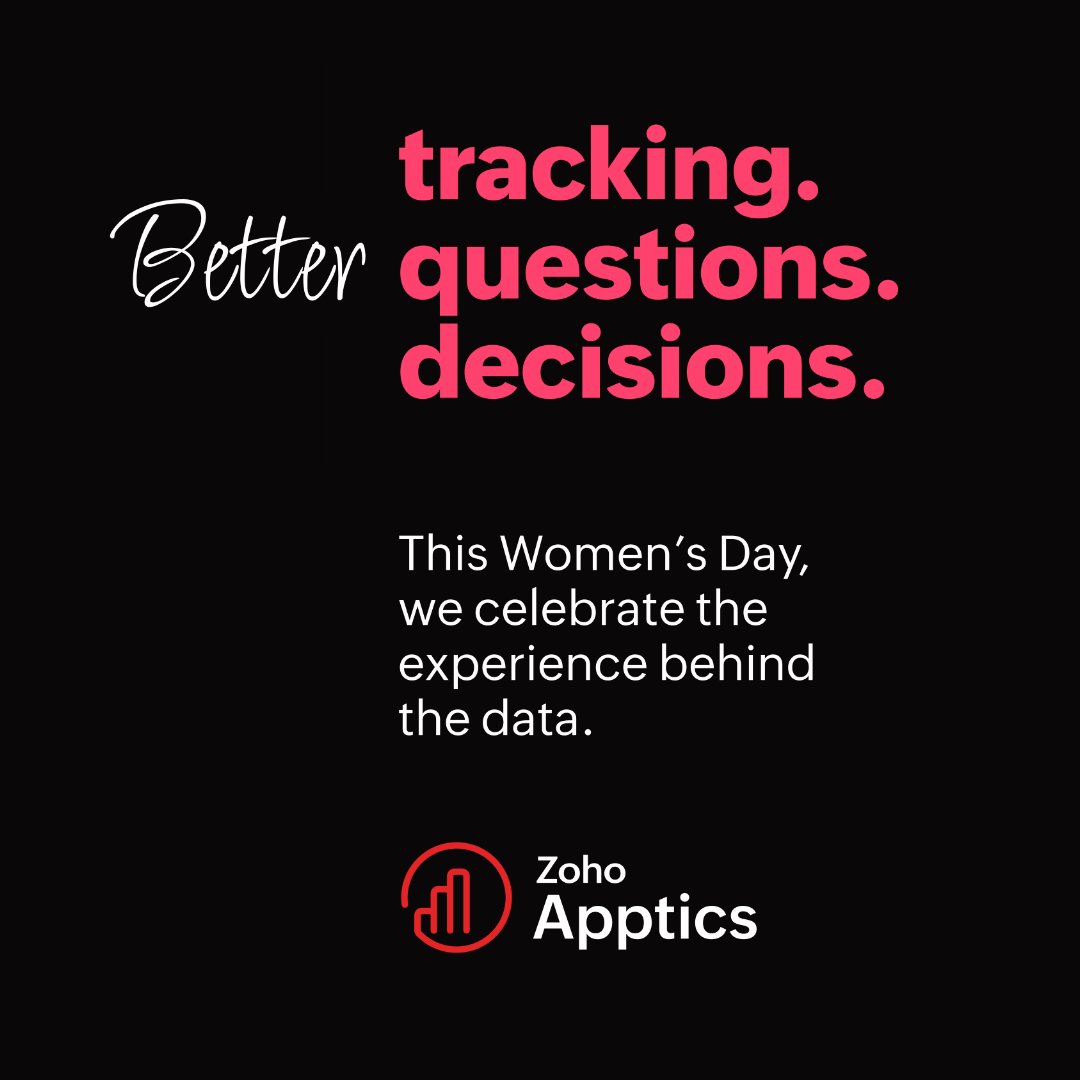 Zoho Apptics tweet media