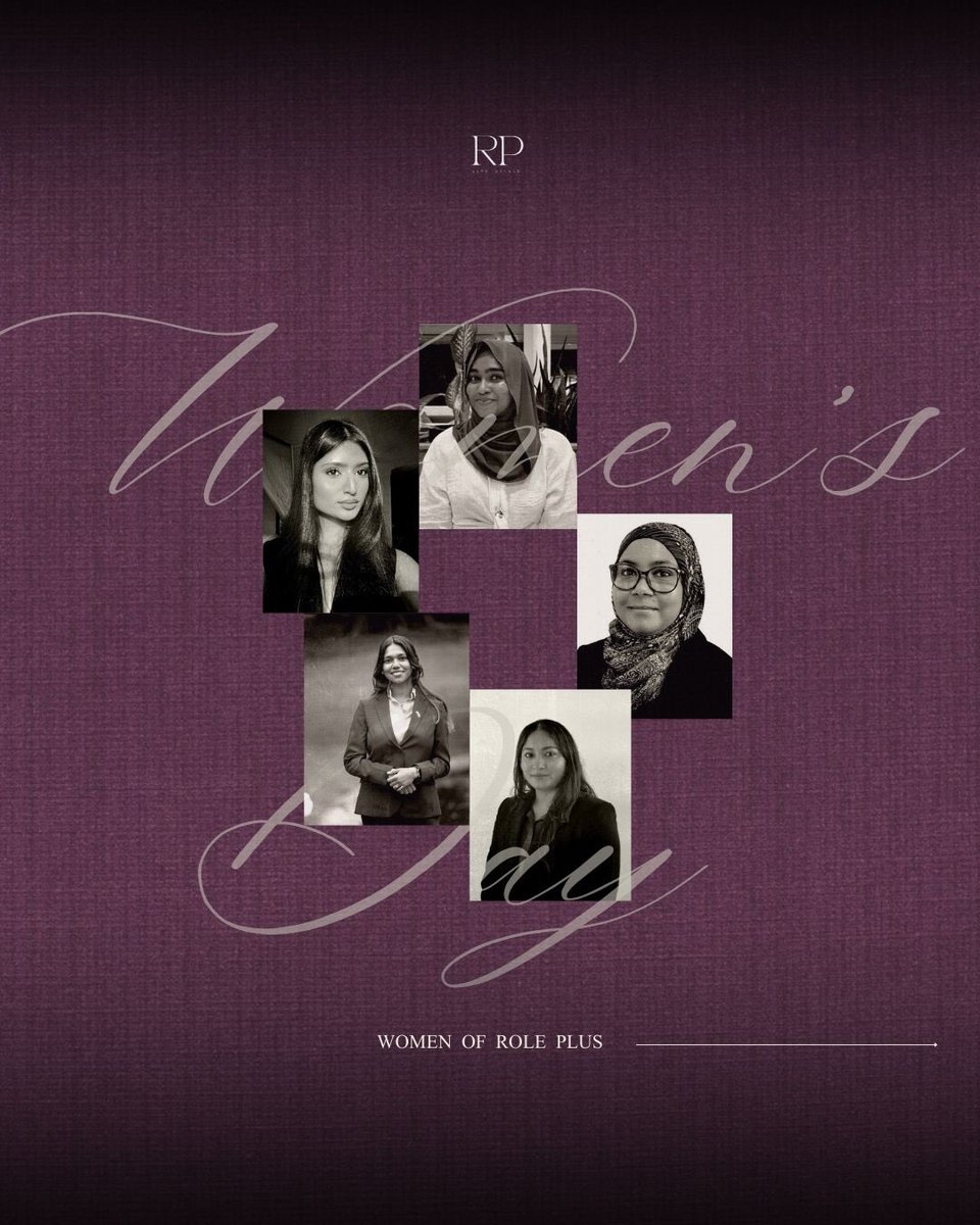 Role_Plus's tweet photo. The celebration continues! 

A great vision only thrives because of the people who drive it forward. Today, we’re proud to introduce the brilliant women within our professional network. These women are mentors and pioneers who lead by lifting others. https://t.co/vyoeoPWutz