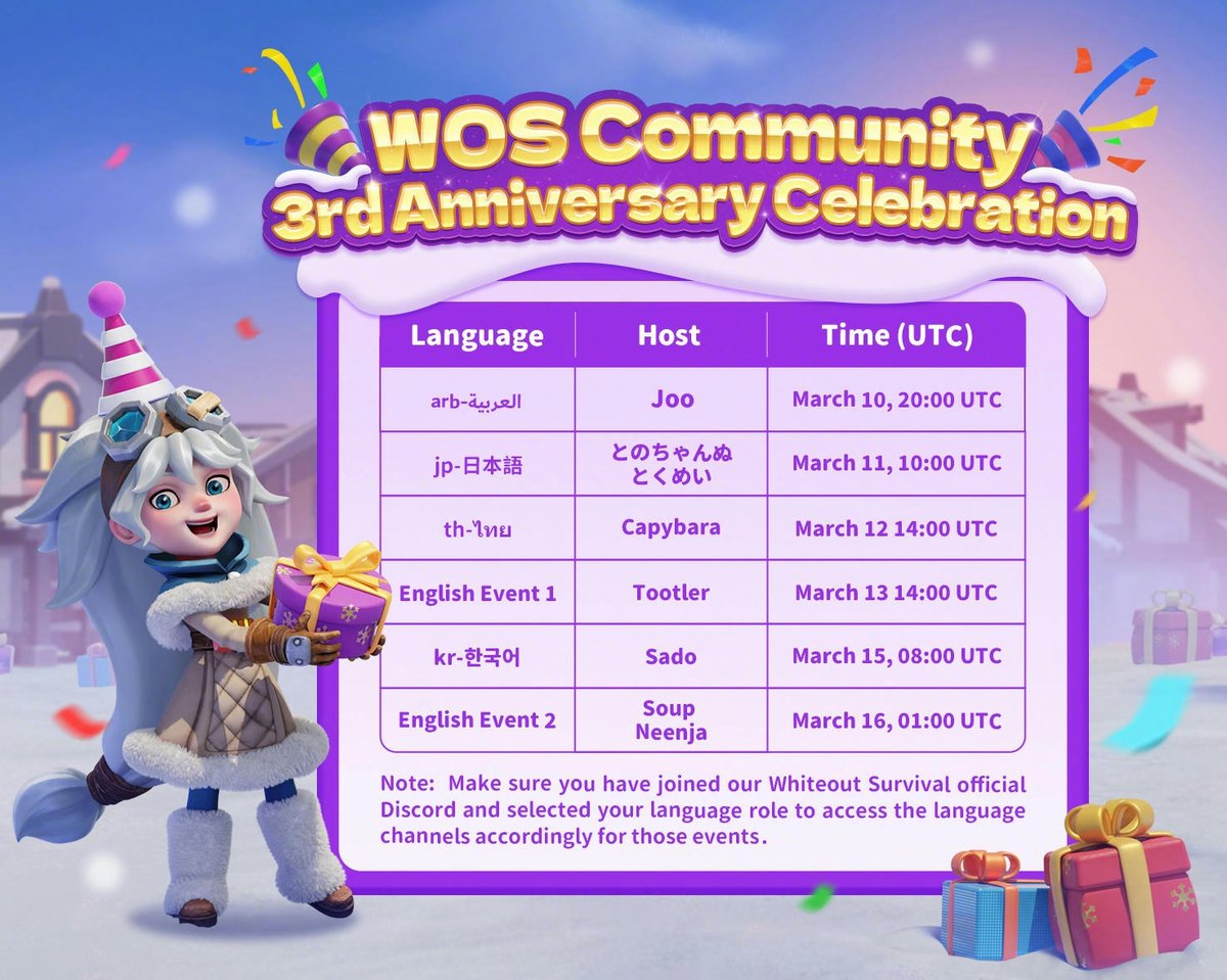 Whiteout Survival tweet media