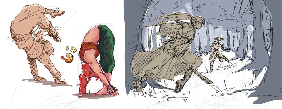 Practice with my ocs