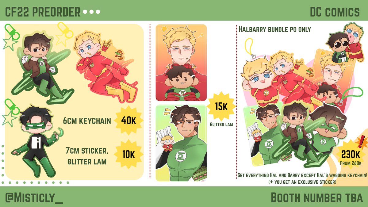 Misticly_'s tweet image. Myst's #CF22 catalogue is here! | Batch 1

📅 9 - 23 March 
✉️ Pick up both days + Mail order shopee n manual
⭐ DC comics (Green Lantern, Batfamily, etc) Marvel (Daredevil, Punisher, Bullseye) 
🔗 forms.gle/Q6pGQEHHjUL9hc…

#CF22catalogue #comifuro22