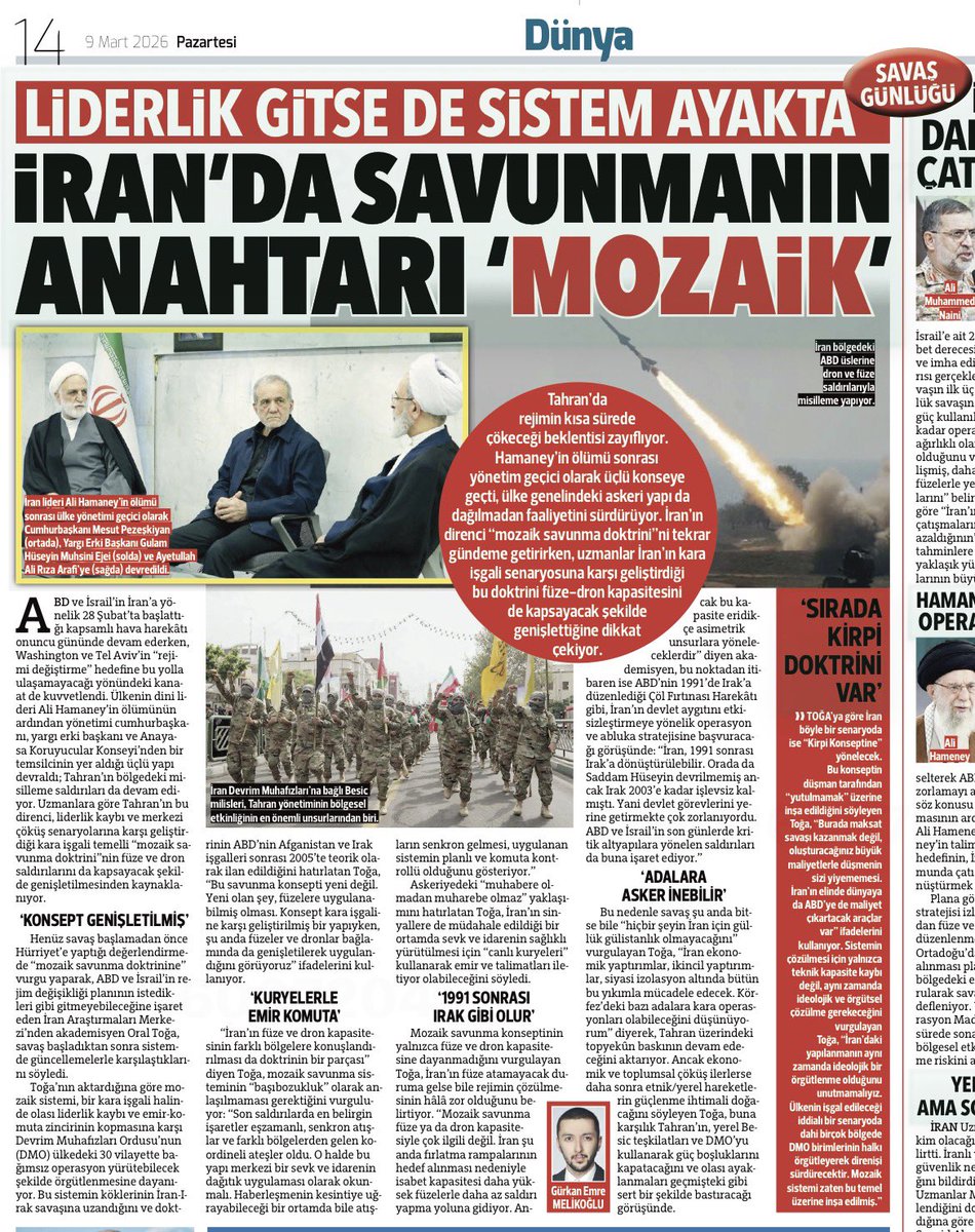 OralToga's tweet photo. Gürkan Emre Melikoğlu ile yaptığımız söyleşi bugün Hürriyet’in manşetinde yer aldı. https://t.co/4HkbclDooM