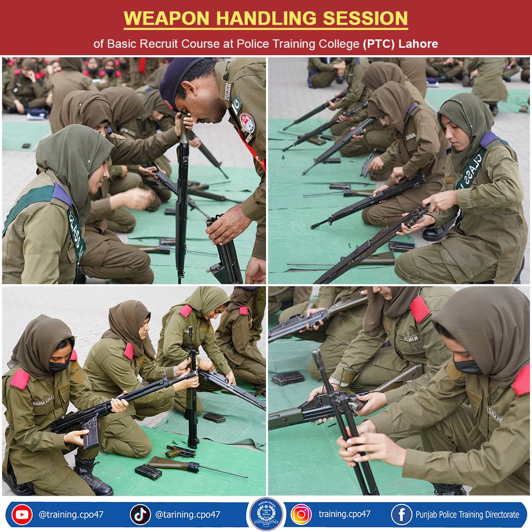 PoliceTraining6's tweet photo. Weapon Class
#policetrainingdirectorate #PoliceIsYourFriend #policetraining #weapon #ptclahore https://t.co/rrrDBd5v52