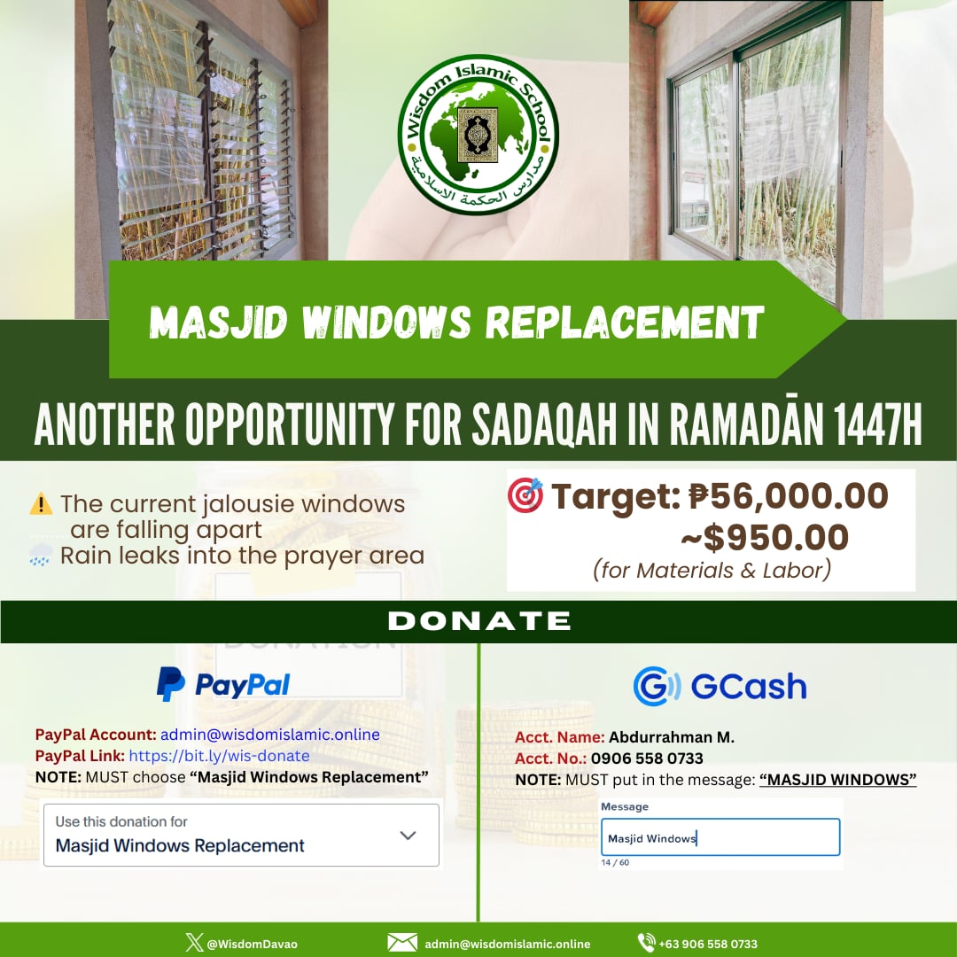 Wisdom Islamic School, Davao City Inc. tweet media