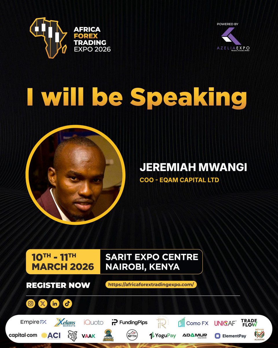 thee_hoof's tweet photo. Don’t miss the Africa Forex TradingExpo, starting tomorrow and running for two days of powerful conversations around forex, fintech, and financial empowerment. Attendance is completely free. @AFTE2026 #AFTE2026 #AFTexpo2026 https://t.co/l7BBkg5GWb
