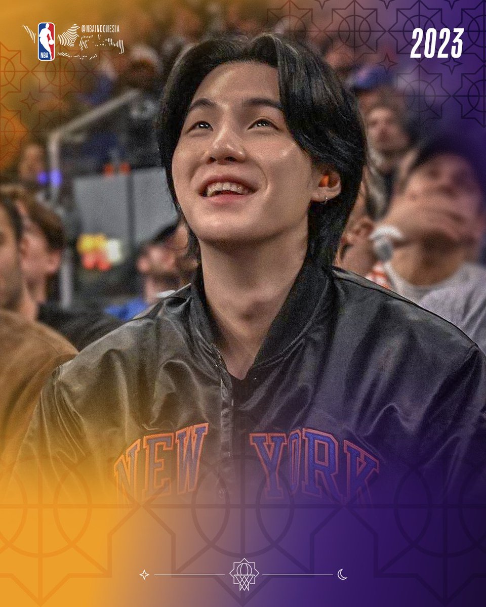 NBA_Indonesia's tweet image. Throwback ke moments SUGA di NBA🤩

Siapa yang kangen lihat SUGA di court side game NBA nih?👀

Happy Birthday SUGA!🎂

#NBACelebrow #NBAOffCourt #SUGAxNBA #SUGA_BTS