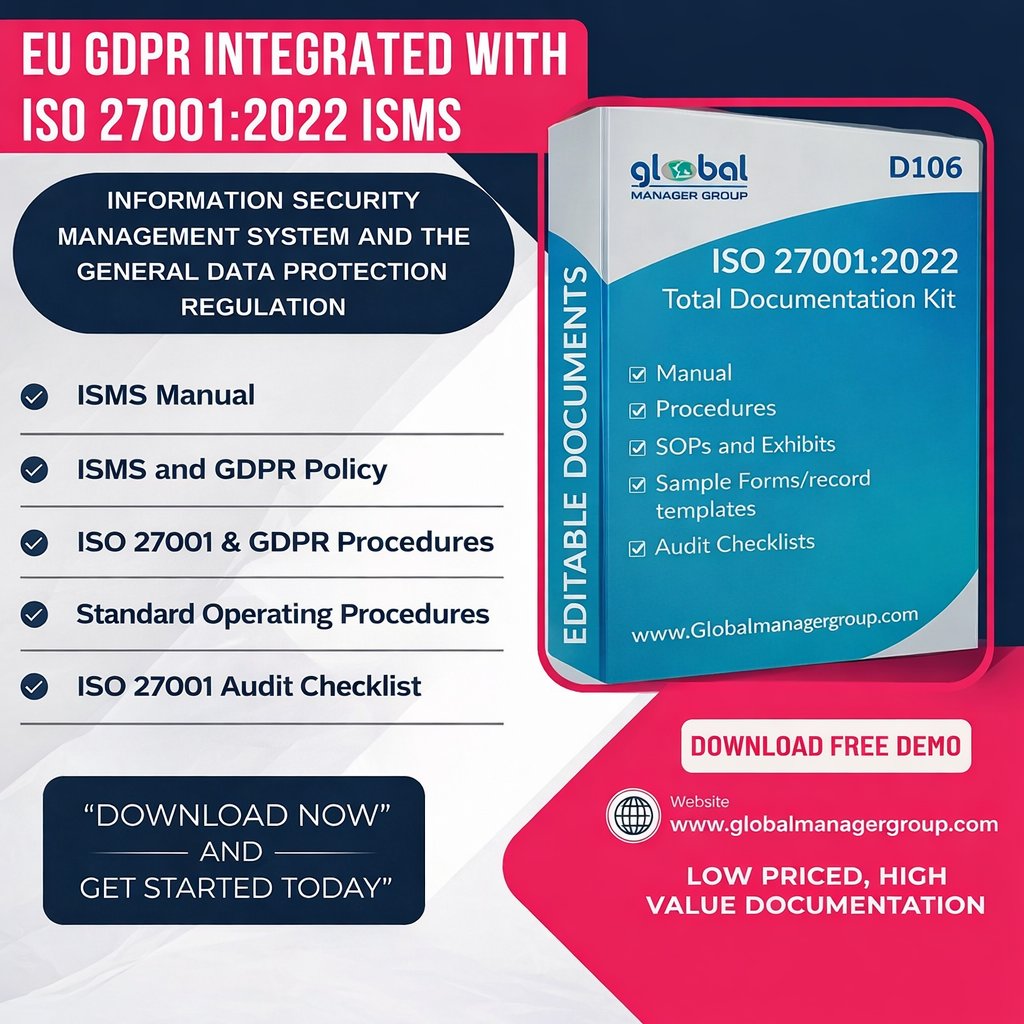 ISOconsult_GMG's tweet image. Get ISO 27001:2022 ISMS Documentation Kit for faster implementation.

✔ Policies
✔ Procedures
✔ Audit Checklists
🌐 globalmanagergroup.com
#ISO27001 #ISMS