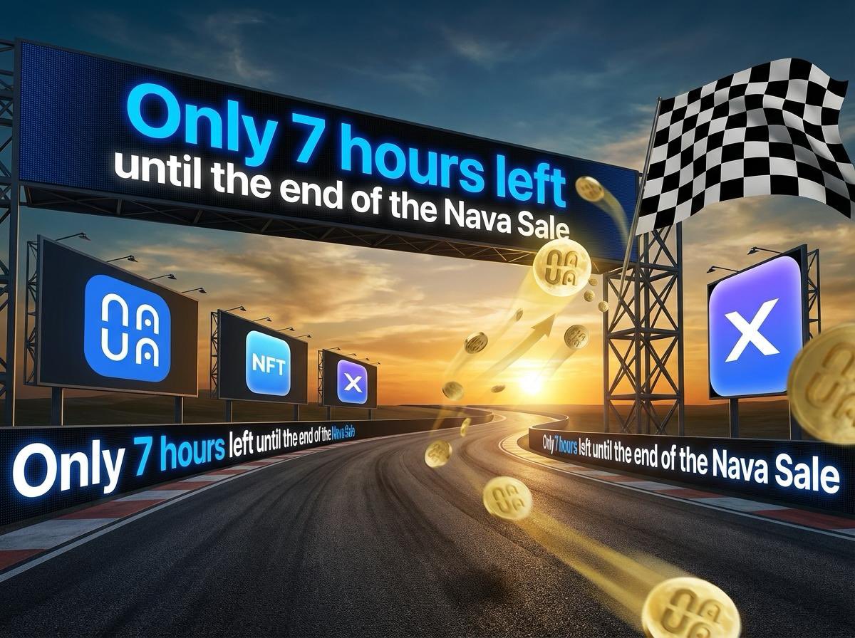 NavaDaoX's tweet photo. π© Only 7 hours left! β³
Last chance to get $NAVA at the tokenomics price ($0.2853) before the market takes over.
π Limited supply (21M)
π₯ Massive burn coming
π Utility from Day 1
π οΈ Infrastructure ready
Don't miss the best entry!
#NavaSale #Crypto #Navacoin https://t.co/EVA0Ka7GB0