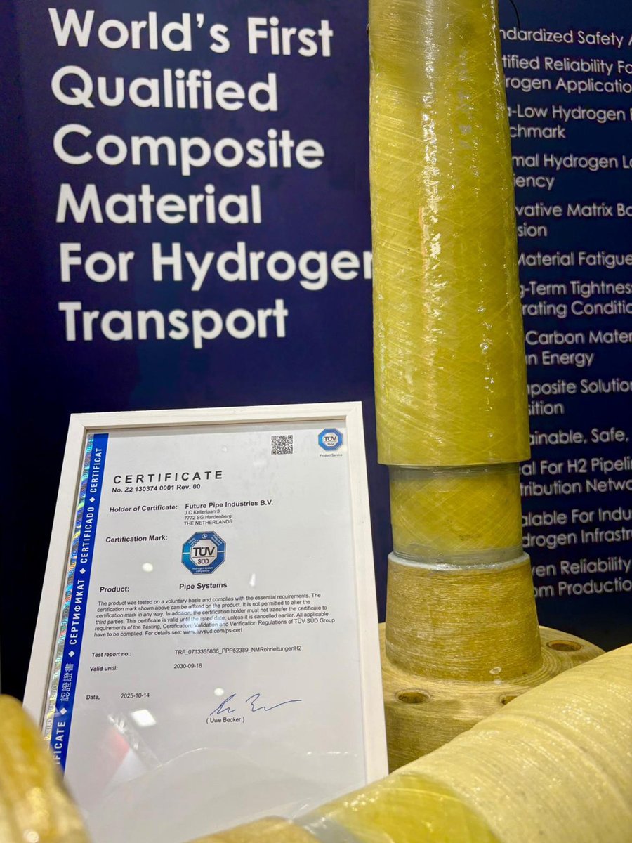 Future Pipe Industries tweet media