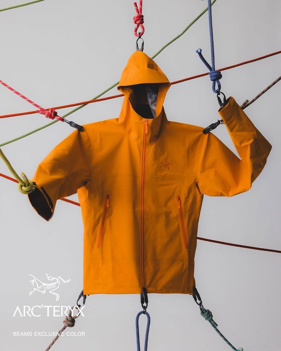 ARC'TERYX の BEAMS限定オレンジカラー『BETA JACKET “BLAZE”』が国内3