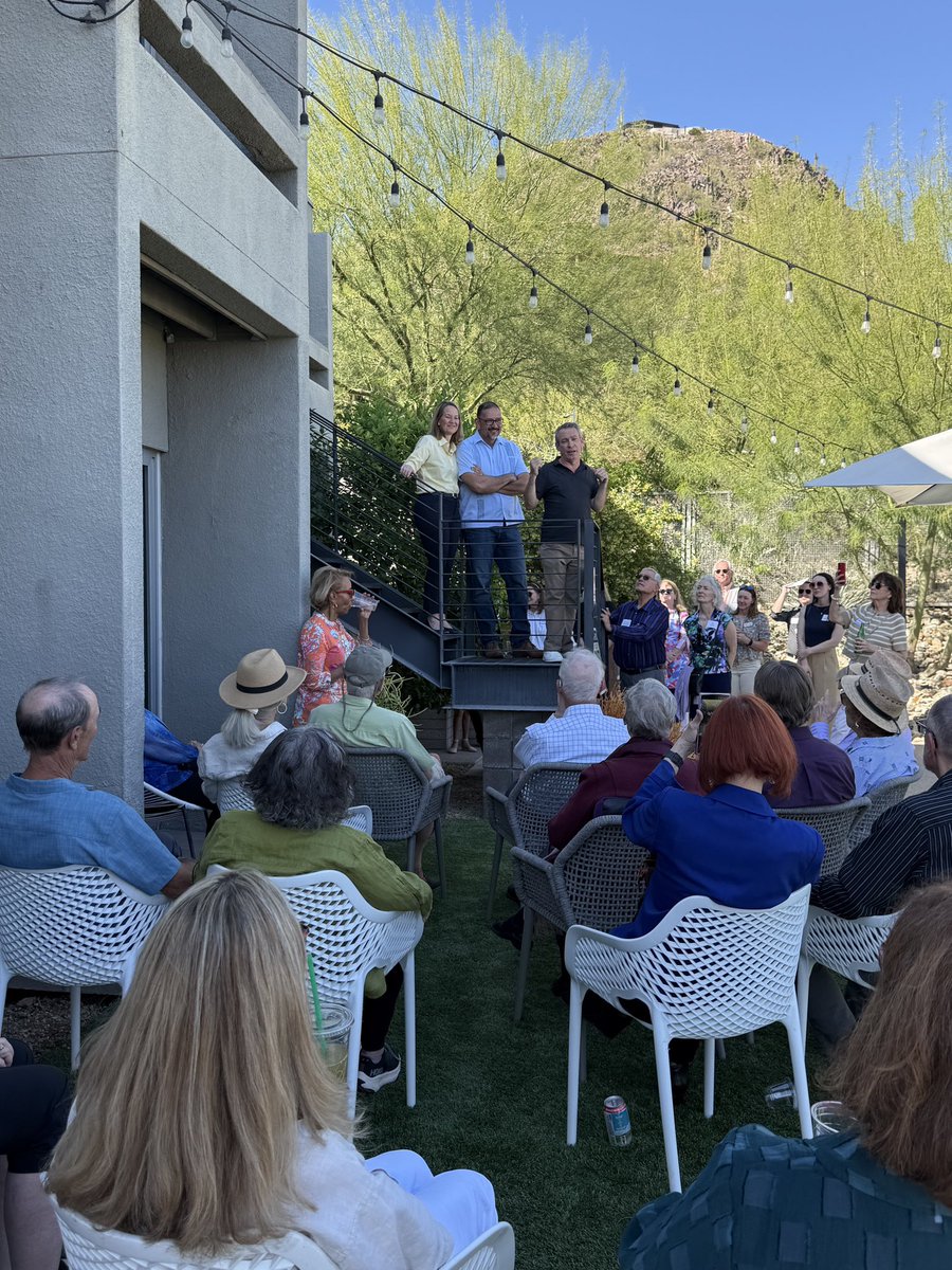 Get used to seeing this, Arizona! Proud to be out on the campaign trail with <a href="/Adrian_Fontes/">Adrian Fontes</a> this weekend. We’re working together everyday to make life easier for families like yours.