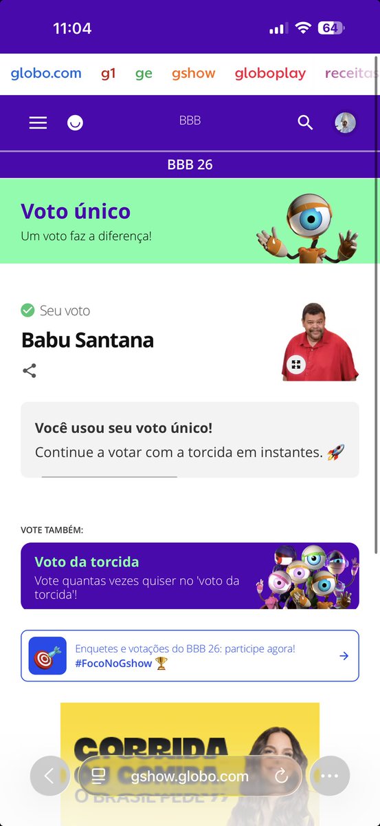 pmaggiulli's tweet photo. Que satisfação gastar meu CPF no Babu! #BBB26 https://t.co/ILxyYYAgs3