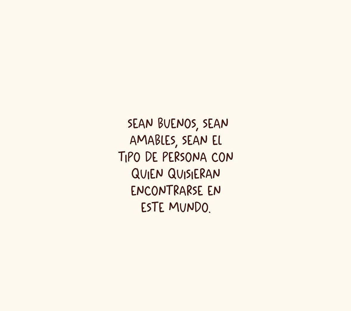 Sean amables