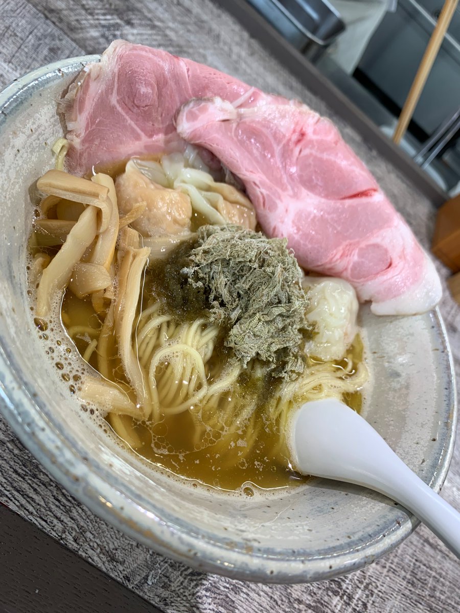 NaturalBalanc11's tweet photo. 国分寺ランチ✌️
つけ麺汁無しも美味いけど
塩ラーも美味い😋 https://t.co/yQdR5L3BqE