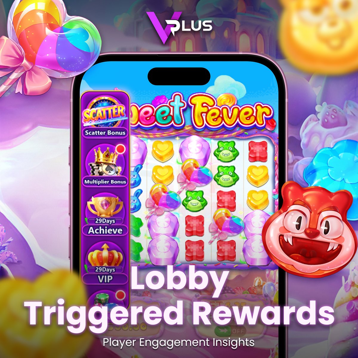 VPlusofficialhq's tweet image. 📊 Lobby Triggered Rewards

🎯 Rewards appear in the game menu/lobby when key triggers are hit
💡 Encourages continued gameplay and repeat sessions
📊 Operators gain insights to optimize reward timing and structure

#VPLUS #TriggeredRewards #PlayerEngagement #iGamingInsights