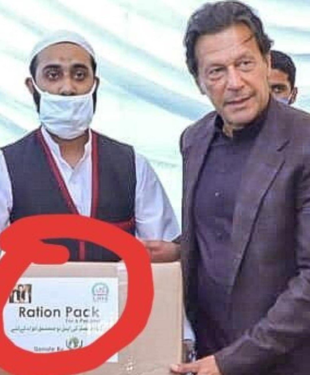 جب راشن پیک پر خان کی تصویر لگانا حلال ہوتا تھا