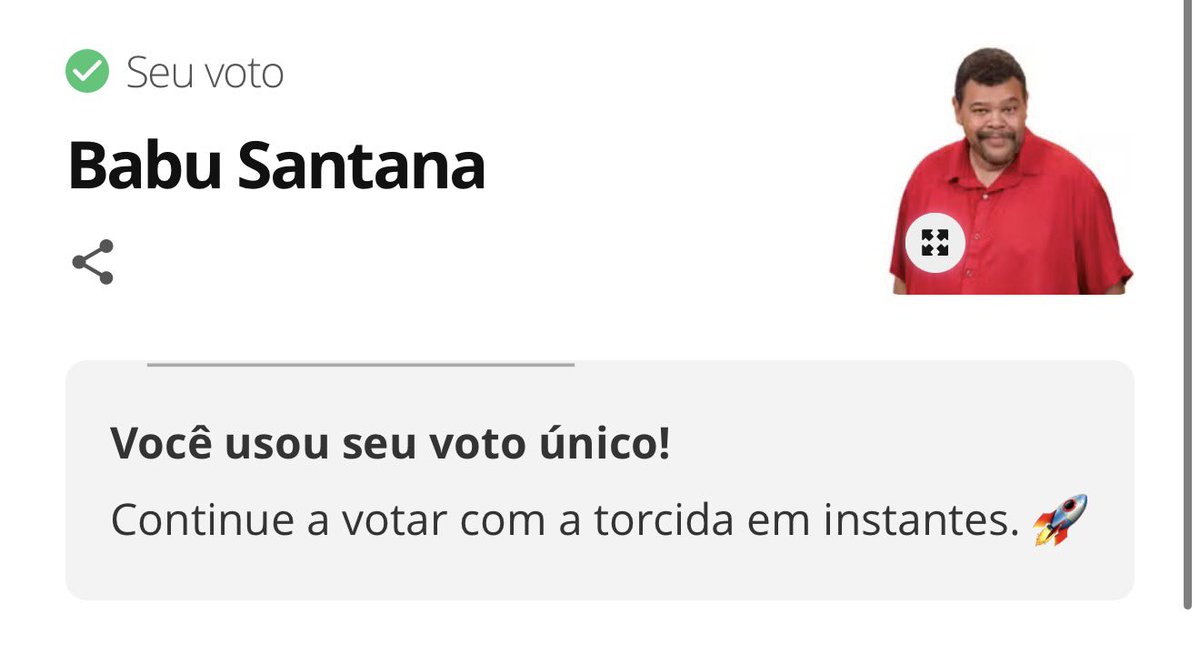 babu: “sei que vai ser uma escolha muito difícil”

eu: