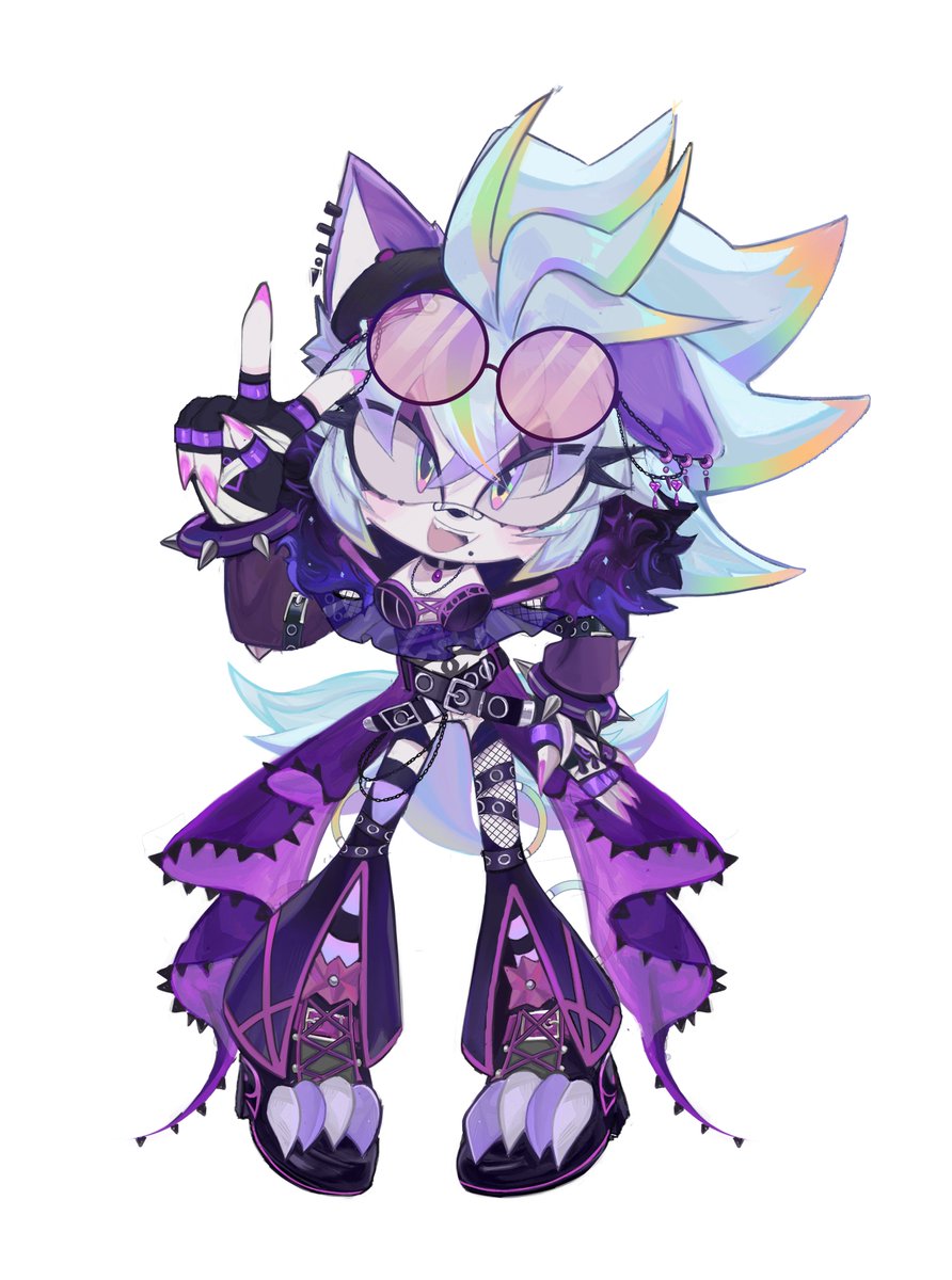 ♱ K.O.K.O. ♱ 🖥️🌈🐾 || Sonic VTuber tweet media