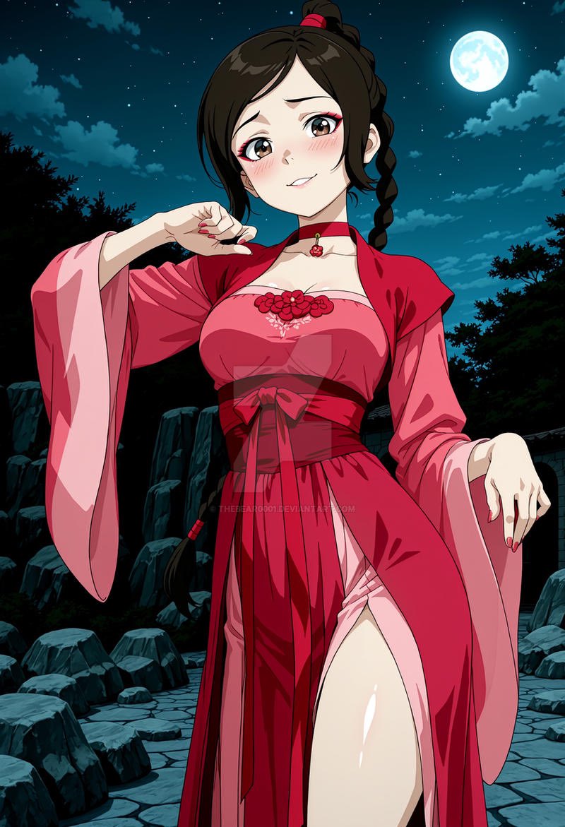 Ty Lee & Katara the Acrobat & Healer. And Friends. tweet media