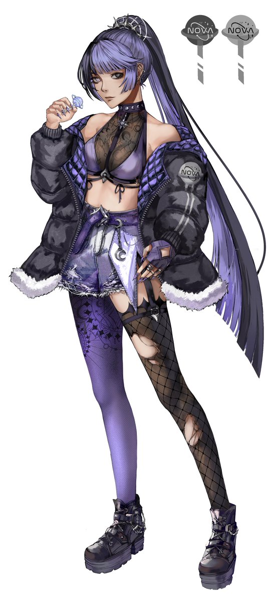 how the hell do i post this so it doesnt get horribly cropped lol
anyway. finished this vtuber concept ~!