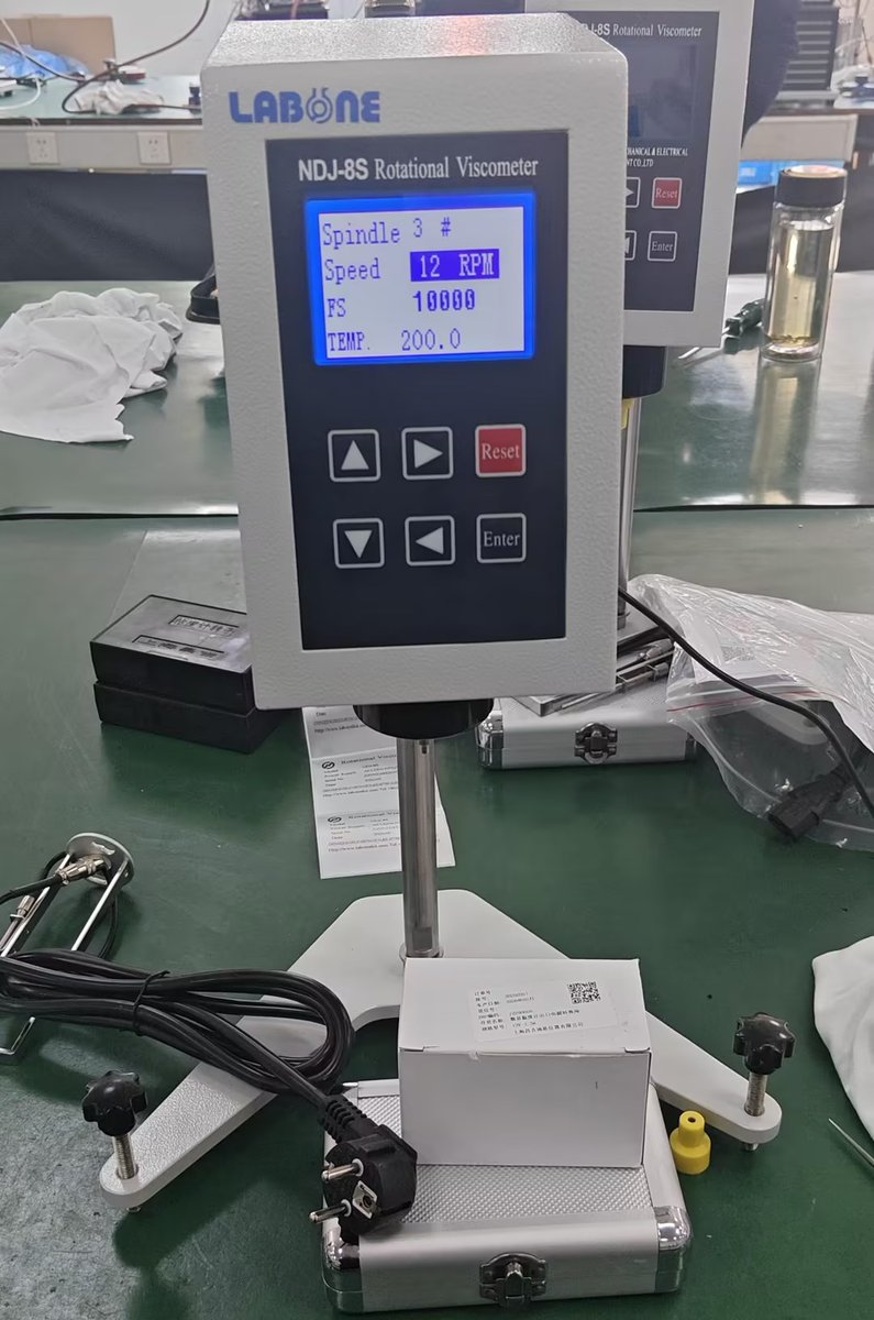 Crystal_Labone's tweet photo. 📦🔬 Precision viscosity measurement on the move! Our NDJ-8S rotational viscometer is packed and ready for delivery. Essential for labs monitoring paint, ink, food, and pharmaceutical viscosity. Reliable results, every time.

#RotationalViscometer #ViscosityTesting #LabEquipment https://t.co/ufcIDXig4i