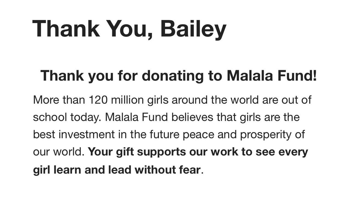 BaileyisBratty's tweet photo. Today on International Women’s Day I took $500 from Muslim men and donated it all to an organization that helps women in Afghanistan flee the Taliban to receive education 🫶🏻 https://t.co/Yz1v0PwzXC