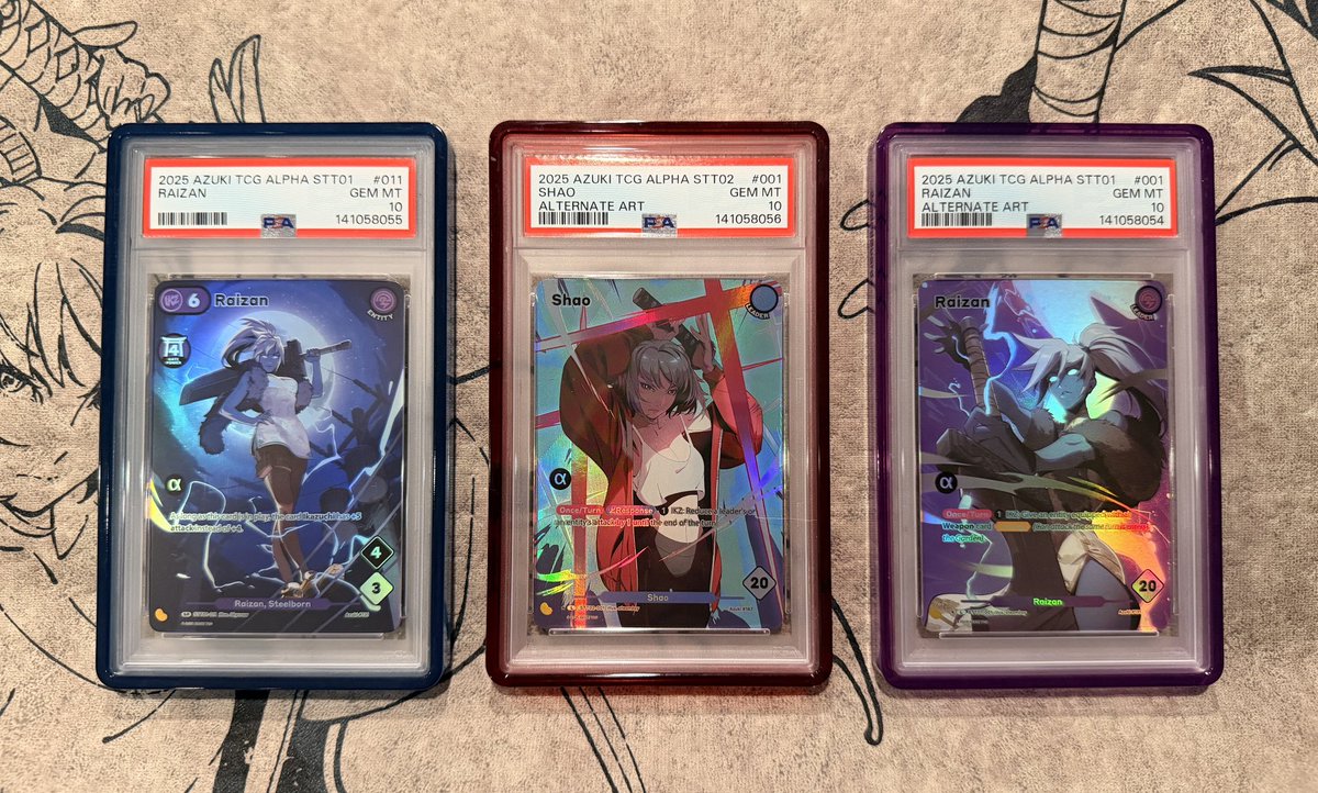 The dime pieces of Azuki TCG