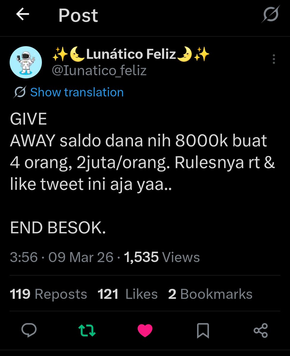 RubyAugusta1's tweet photo. @Iunatico_feliz Done 🤍 Bismillah buat bantu keluarga https://t.co/VZY4eWdzsn