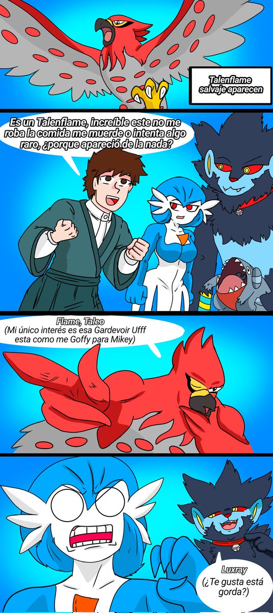 DanielMejia098's tweet photo. Mini cómic Gardevoir y su entrenador en latam #37 https://t.co/N9UHZkTi0m