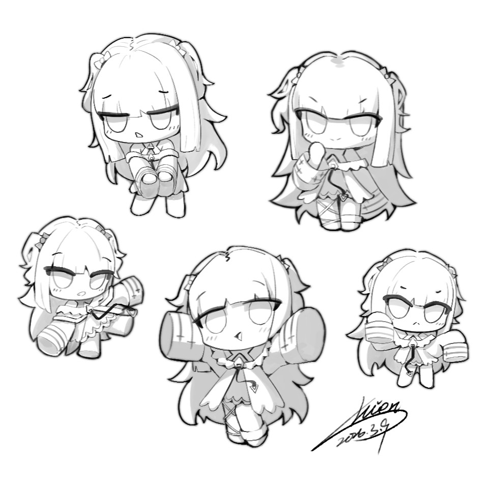 shien_acg's tweet photo. 忙裡偷閒的一些小塗鴉 #夜夜ART https://t.co/Au4AufyKyr