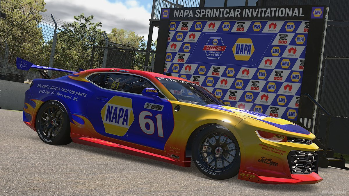 design_JSR's tweet photo. it's scientifically proven that V8 @Supercars look better with door numbers.

personal #iRacing paint on the Chevrolet Camaro Gen3 Supercar https://t.co/mqSp10ndv3