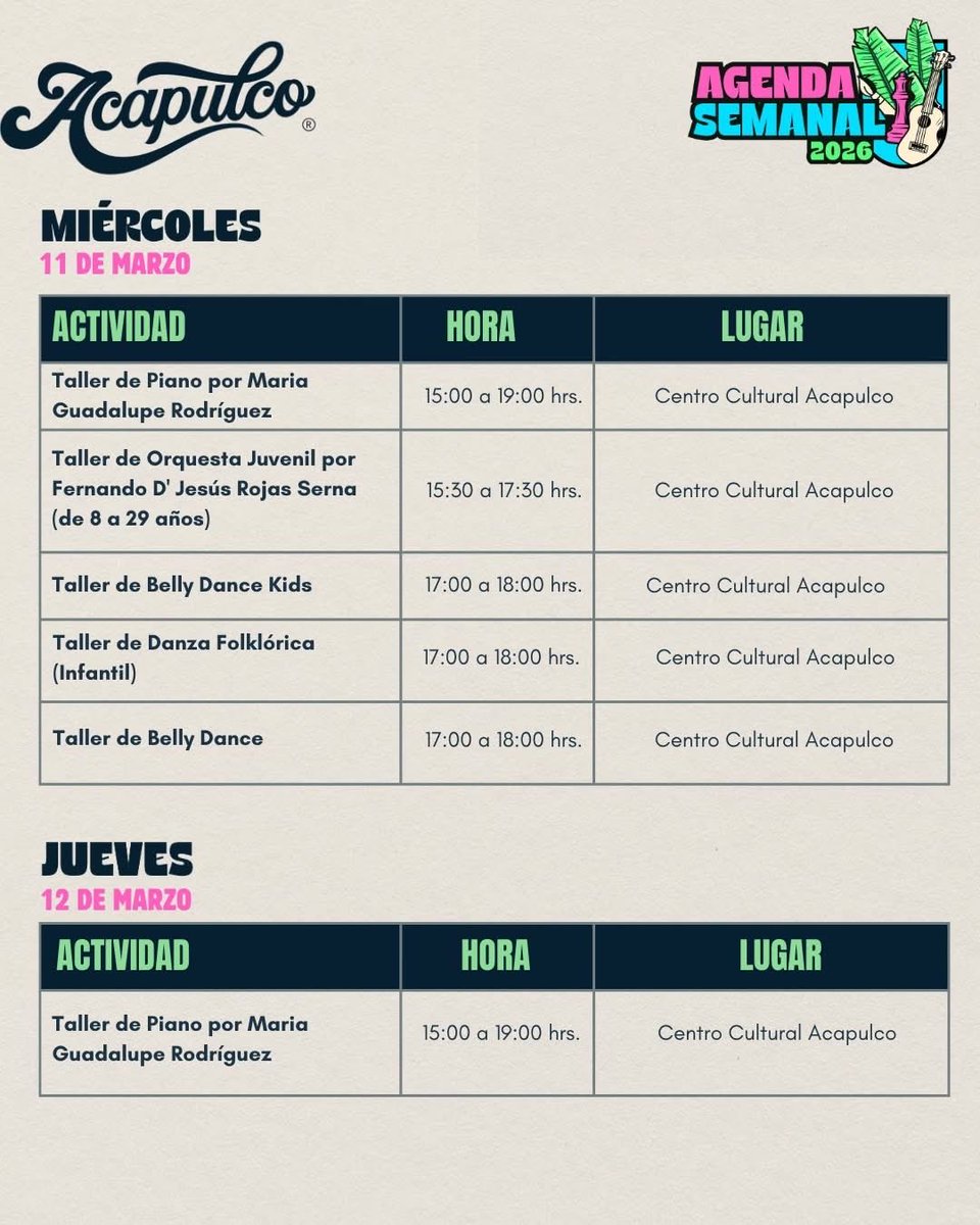 Acapulco tweet media