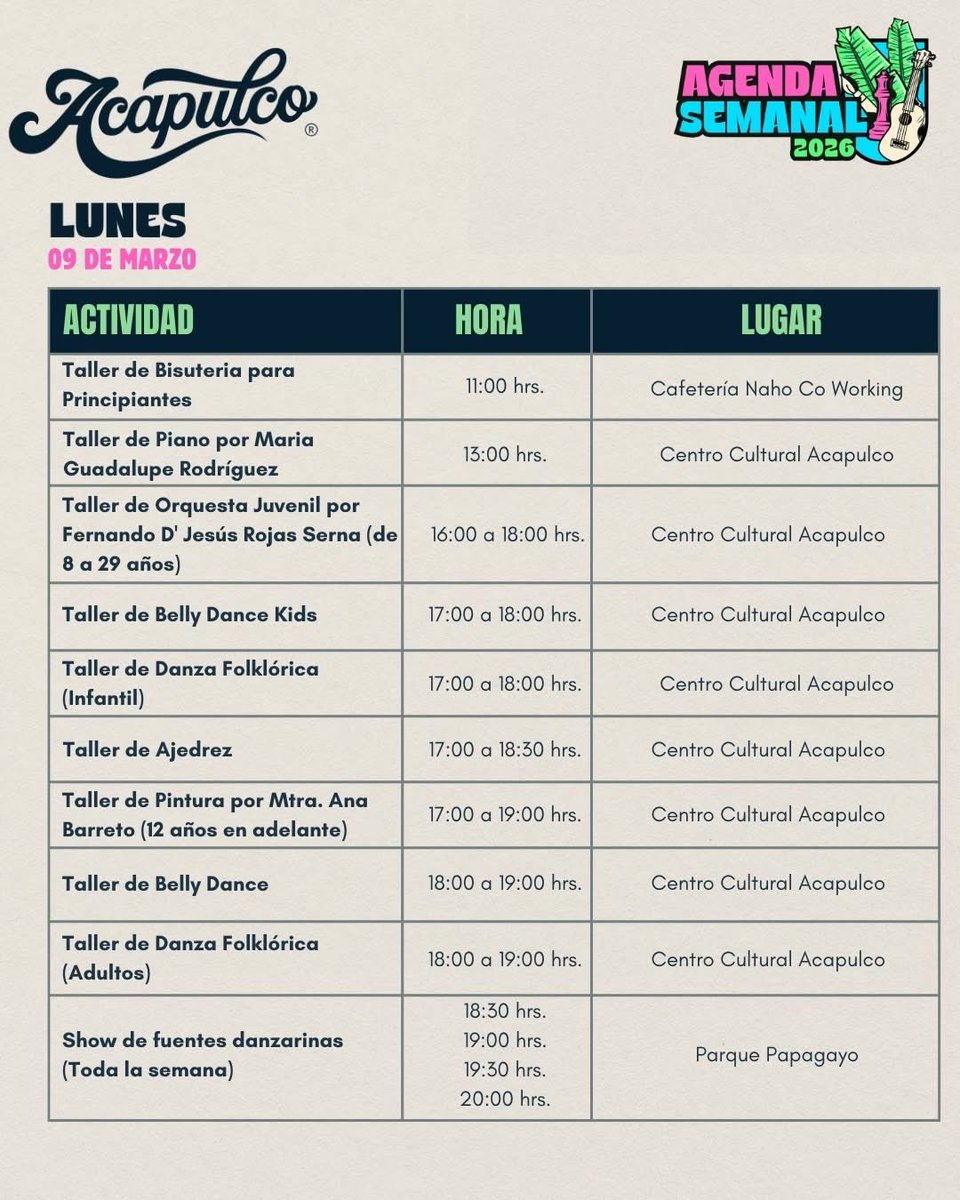 Acapulco tweet media