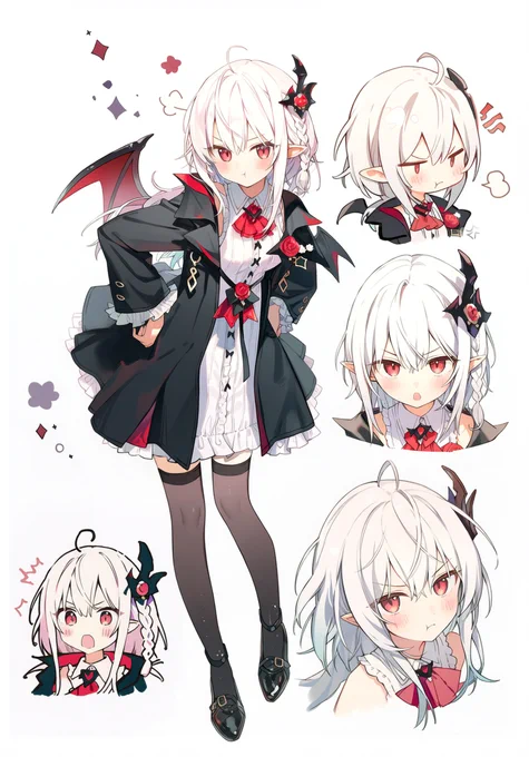 君の事が大好きな吸血姫 ぷんすか SFW illustration