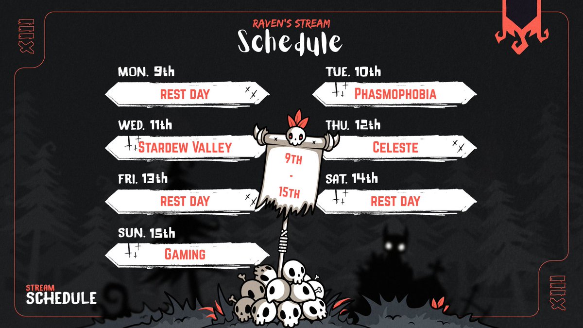 RavenousWolfVT's tweet photo. Made my first stream schedule! Times will be sporadic while I figure out my ideal schedule 
Hope to see you there! 💚 https://t.co/2rrQSxjcGs