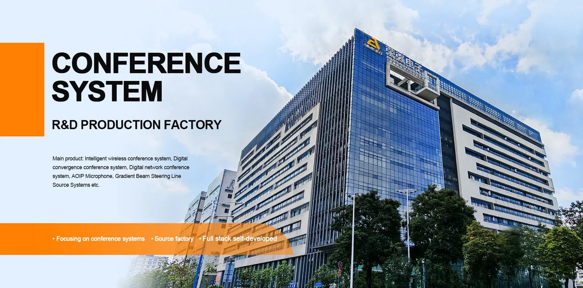 yanqiong_l10696's tweet photo. Aimiciot Conference creates smart audio &amp; conference solutions — wireless mics, networked systems &amp; hybrid-ready setups for clear, seamless meetings. 
🌐 https://t.co/XNUJSZpfmL 📧 sales@aimiciot.com
#aimiciotconference #smartconference #digitalaudio #wirelessmic https://t.co/zJaDA9JQtZ